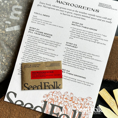 Red Cabbage Microgreens
