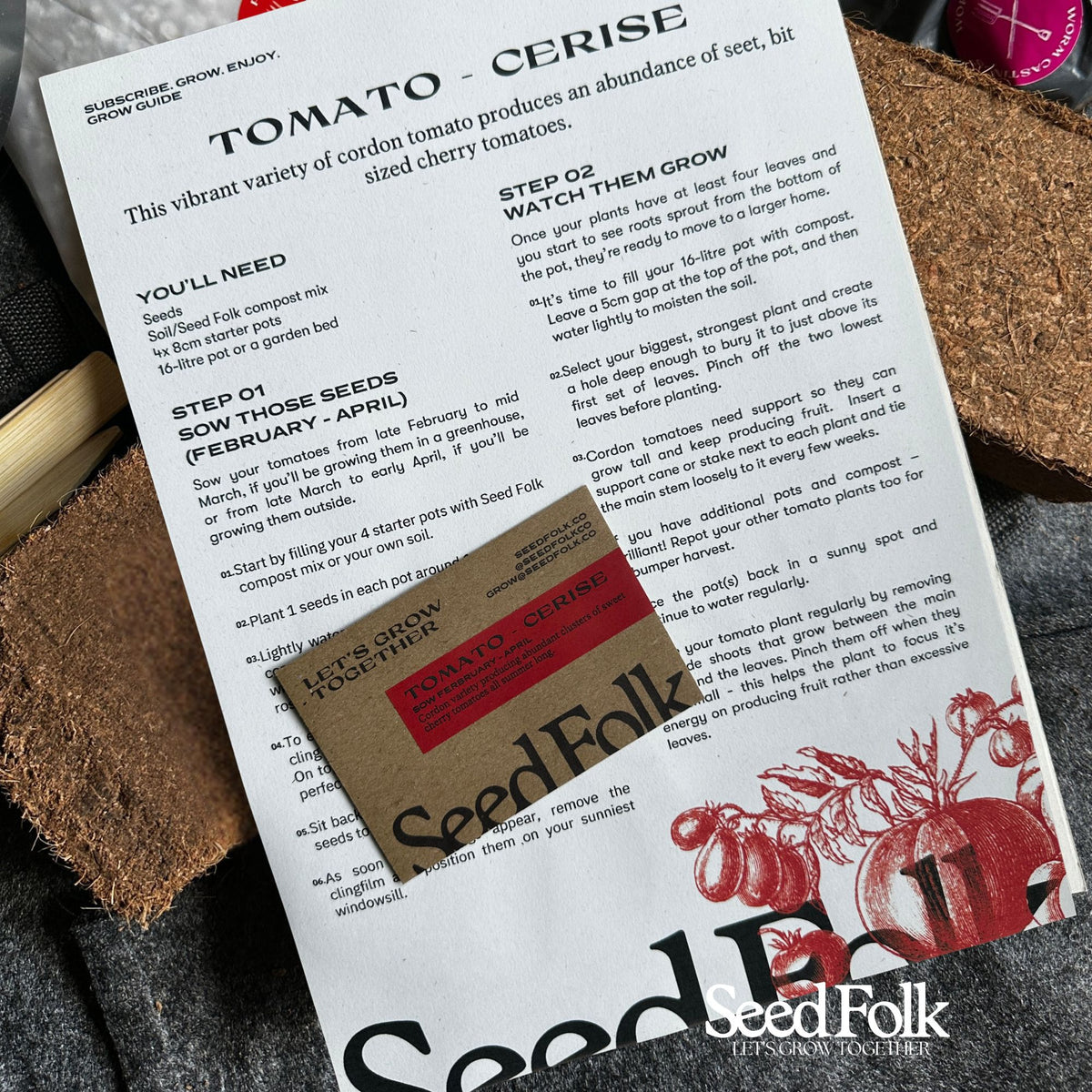 Tomato - Cerise (Cordon)